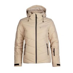 Kurtka narciarska damska Halti Mellow. Czerwone kurtki damskie Halti, s, bez wzorów, bez kaptura. Za 1,244.99 zł.