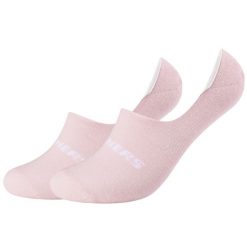 Skarpetki sportowe damskie 2PPK Mesh Ventilation Footies Socks. Czerwone skarpetki damskie Skechers, bez wzorów, z bawełny. Za 19.99 zł.