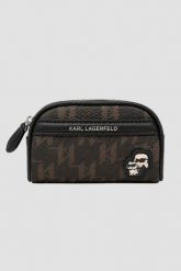 KARL LAGERFELD Czarny pasek damski z mini saszetką Ikon Monogram, Rozmiar 85. Czarne paski damskie KARL LAGERFELD, bez wzorów. W wyprzedaży za 299.99 zł.