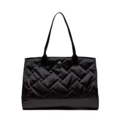 Torebka Kurt Geiger. Czarne shopper bag Kurt Geiger, bez dodatków. Za 539.99 zł.