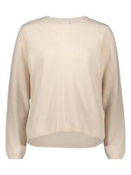 ONLY Carmakoma Sweter w kolorze beżowym rozmiar: S-42/44. Brązowe swetry klasyczne damskie Only Carmakoma, s, z materiału, bez kołnierzyka. Za 82.99 zł.