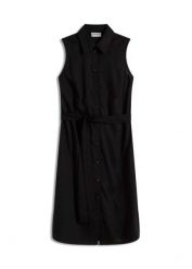 Sukienka szmizjerka z wiskozy. Zielone sukienki damskie bonprix, bez wzorów, z wiskozy, eleganckie, bez ramiączek. Za 99.99 zł.