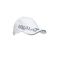 Czapka Equiline Logo. Białe czapki damskie EQODE BY EQUILINE, bez wzorów. Za 246.50 zł.