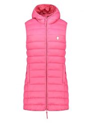 Geographical Norway Kamizelka pikowana "Vatikotal" w kolorze różowym rozmiar: L. Różowe kamizelki damskie Geographical Norway, l, bez wzorów, bez kaptura. Za 200.60 zł.