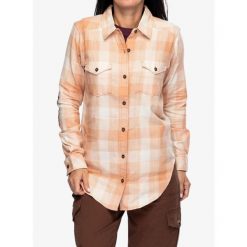 Koszula turystyczna damska Kavu Billie Jean. Brązowe koszule damskie KAVU, bez wzorów, casualowe, bez kołnierzyka, bez ramiączek. Za 203.99 zł.