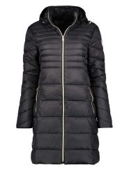 Geographical Norway Płaszcz pikowany w kolorze czarnym rozmiar: XXL. Czarne płaszcze damskie Geographical Norway, xxl, bez wzorów, bez kaptura. Za 158.10 zł.
