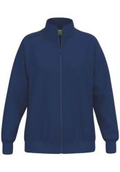 Damska bluza dresowa Erima TS. Niebieskie bluzy damskie Erima, uniwersalny, bez wzorów, z bawełny, bez kaptura. Za 193.50 zł.