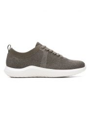 Clarks Sneakersy "Nova Glint" w kolorze oliwkowym rozmiar: 37. Brązowe obuwie sportowe damskie Clarks, bez zapięcia. Za 129.75 zł.