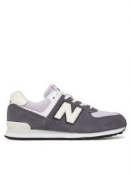 New Balance Sneakersy G57436O Szary. Szare buty sportowe dziewczęce New Balance, z materiału, bez zapięcia. Za 429.99 zł.