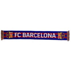 Szalik Barcelona - oficjalny licencjonowany. Czerwone szaliki damskie FC BARCELONA, bez wzorów. W wyprzedaży za 87.38 zł.