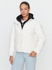 Champion Kurtka przejściowa Jacket 116922 Écru Custom Fit. Kurtki damskie Champion, s, bez wzorów, z syntetyku, bez kaptura. Za 699.99 zł.