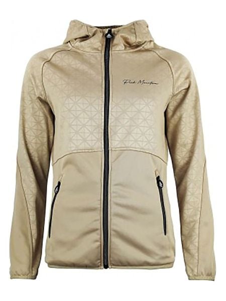 Peak Mountain Kurtka polarowa "Amon" w kolorze beżowym rozmiar: S. Brązowe kurtki damskie Peak Mountain, s, bez wzorów, z materiału, bez kaptura. Za 171.68 zł.