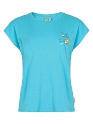 Roadsign Koszulka w kolorze niebieskim rozmiar: XXL. Niebieskie bluzki damskie Roadsign, xxl, bez wzorów, z bawełny, bez kołnierzyka, bez ramiączek. Za 30.99 zł.