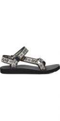 Sandały damskie, Teva W Original Universal Sandals. Czarne sandały damskie Teva, bez wzorów, z materiału, bez obcasa, bez zapięcia. Za 229.00 zł.