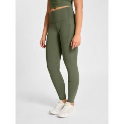 Damskie legginsy z wysokim stanem Hummel Hiit Intensity. Czarne legginsy damskie Hummel, bez wzorów. Za 294.50 zł.