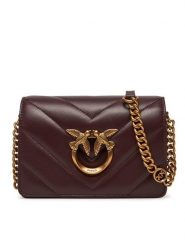 PINKO Torebka Love Click Mini PE 25 PLTT 100067 A136 Fioletowy. Fioletowe torebki wieczorowe damskie Pinko, bez wzorów, ze skóry, bez dodatków. Za 869.99 zł.