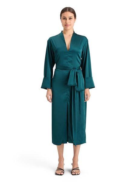 Scotch & Soda Sukienka w kolorze morskim rozmiar: 36. Niebieskie sukienki damskie Scotch & Soda, bez wzorów, z tkaniny, bez ramiączek. Za 231.68 zł.