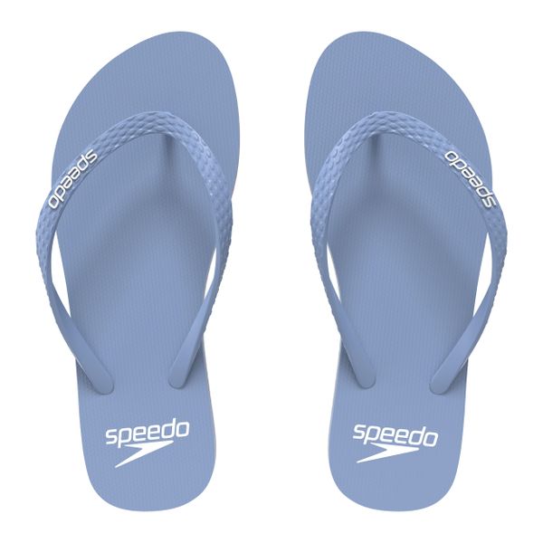 Klapki japonki antypoślizgowe damskie Speedo Flip Flop. Niebieskie klapki damskie Speedo, bez wzorów, bez obcasa, bez zapięcia. Za 69.99 zł.