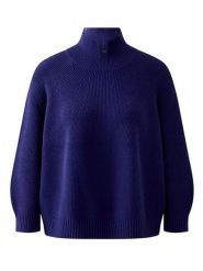 Oui Golf w kolorze niebieskim rozmiar: 36. Niebieskie golfy damskie Oui, bez wzorów, bez ramiączek. Za 304.99 zł.