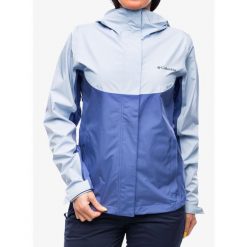 Kurtka trekkingowa damska Columbia Wahkeena Falls 3L Shell. Niebieskie kurtki damskie Columbia, l, bez wzorów, bez kaptura. Za 550.99 zł.