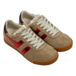 Sneakersy damscy Gola Elan Glitz. Brązowe obuwie sportowe damskie Gola, bez zapięcia. Za 449.00 zł.