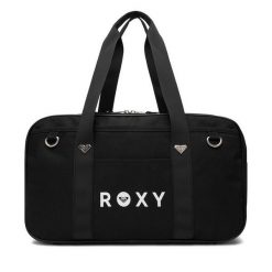 Torba weekendowa Roxy. Czarne torby podróżne Roxy, bez wzorów. Za 149.99 zł.