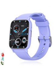 DAM Smartwatch "DM60" w kolorze fioletowym rozmiar: onesize. Różowe zegarki damskie DAM, metalowe. Za 337.17 zł.