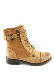 Sixth Sens Botki w kolorze karmelowym rozmiar: 38. Brązowe botki damskie Sixth Sens, bez obcasa, bez zapięcia. Za 130.94 zł.