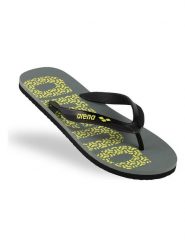 Arena Japonki w kolorze szarym rozmiar: 46. Szare klapki damskie Arena, bez wzorów, z otwartym noskiem, bez obcasa, bez zapięcia. Za 34.99 zł.