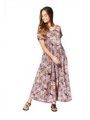 Aller Simplement Sukienka w kolorze granatowo-czerwonym rozmiar: 34/36. Niebieskie sukienki damskie Aller Simplement, bez wzorów, klasyczne, bez ramiączek. Za 65.99 zł.