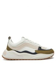 Coccinelle Sneakersy E4 RWM 24 03 01 Biały. Białe obuwie sportowe damskie Coccinelle, ze skóry, bez zapięcia. Za 519.99 zł.