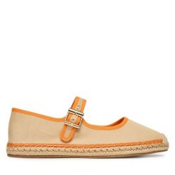 Espadryle Tommy Hilfiger. Brązowe espadryle damskie Tommy Hilfiger, bez wzorów, bez obcasa. Za 329.99 zł.