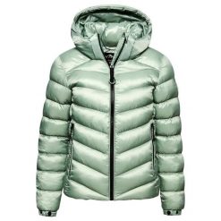 Damska kurtka z kapturem Superdry Fuji. Brązowe kurtki damskie Superdry, xs, z aplikacjami, z poliesteru, z kapturem. Za 427.50 zł.