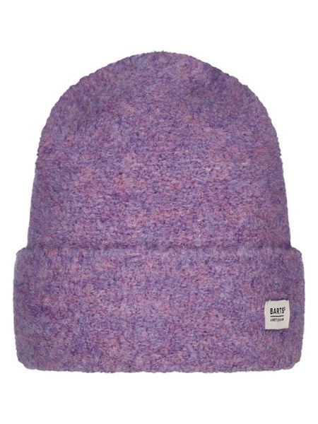 Barts Czapka "Ambur" w kolorze fioletowym rozmiar: onesize. Różowe czapki damskie Barts, z aplikacjami, ze splotem. Za 118.01 zł.