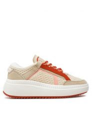 Marc O'Polo Sneakersy 40217833501312 Beżowy. Brązowe obuwie sportowe damskie Marc O'Polo, z materiału, bez zapięcia. Za 789.99 zł.