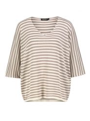 Sublevel Sweter w kolorze brązowo-białym rozmiar: L/XL. Białe swetry klasyczne damskie Sublevel, l, bez kołnierzyka. Za 131.74 zł.