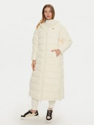 Guess Płaszcz zimowy V4BL04 WFYE2 Beżowy Regular Fit. Brązowe płaszcze damskie Guess, na zimę, l, z aplikacjami, z syntetyku, bez kaptura. Za 979.99 zł.