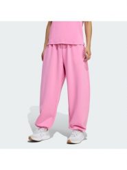 Adidas Spodnie dresowe Soft Lux KA7019 Różowy Loose Fit. Czerwone spodnie dresowe damskie Adidas, m, bez wzorów, z dresówki. Za 329.99 zł.