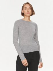 DAY BIRGER ÉT MIKKELSEN Sweter Annabelle 100023 Szary Regular Fit. Szare swetry klasyczne damskie DAY Birger et Mikkelsen, l, z wełny, bez kołnierzyka. Za 419.99 zł.