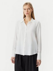 Rinascimento Koszula CFC0122916003 Biały Regular Fit. Białe koszule damskie Rinascimento, l, bez wzorów, z syntetyku, bez kołnierzyka, bez ramiączek. Za 129.99 zł.