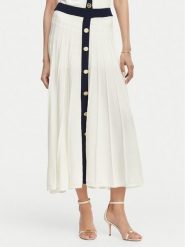 Artigli Spódnica plisowana ACGO004493 Biały Regular Fit. Białe spódnice damskie Artigli, s, bez wzorów, z wiskozy. Za 419.99 zł.