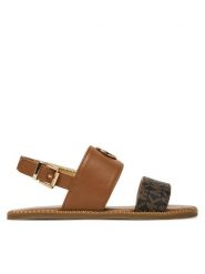 MICHAEL Michael Kors Sandały MK02050200 Brązowy. Brązowe sandały dziewczęce MICHAEL Michael Kors, ze skóry, bez obcasa, bez zapięcia. Za 219.99 zł.