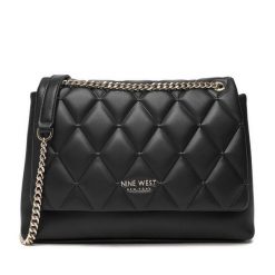 Torebka Nine West. Czarne torebki klasyczne damskie Nine West, bez dodatków. Za 199.99 zł.