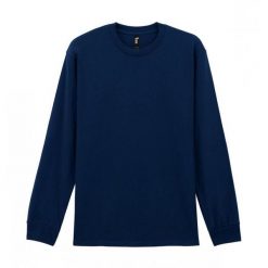 Koszulka Z Długim Rękawem Dla Dorosłych Unisex Hammer. Niebieskie bluzki damskie GILDAN, xl, bez wzorów, sportowe, bez kołnierzyka, bez ramiączek. Za 122.99 zł.