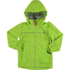 Kurtka przeciwdeszczowa "Fieldfare" w kolorze jasnozielonym. Zielone kurtki i płaszcze chłopięce Regatta Kids, z materiału. W wyprzedaży za 105.95 zł.
