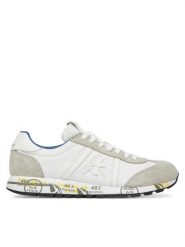 Premiata Sneakersy Lucyd Var 6915 Biały. Białe obuwie sportowe damskie Premiata, z materiału, bez zapięcia. Za 669.99 zł.