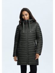 LUHTA Płaszcz pikowany "Hietois" w kolorze czarnym rozmiar: 34. Czarne płaszcze damskie Luhta, bez wzorów, bez kaptura. Za 361.13 zł.