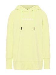 ELBSAND Bluza "Svara" w kolorze limonkowym rozmiar: S. Zielone bluzy damskie ELBSAND, s, bez wzorów, z kapturem. Za 129.45 zł.