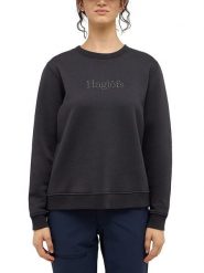 Haglöfs Bluza w kolorze czarnym rozmiar: L. Czarne bluzy damskie Haglöfs, l, bez wzorów, z bawełny, bez kaptura. Za 276.16 zł.