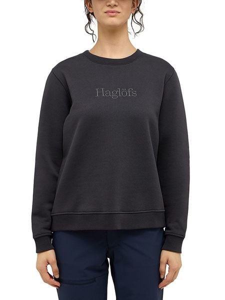 Haglöfs Bluza w kolorze czarnym rozmiar: L. Czarne bluzy damskie Haglöfs, l, bez wzorów, z bawełny, bez kaptura. Za 286.39 zł.
